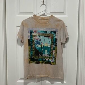 Alice in Wodnerland “Curious and Curiouser” Graphic Tee